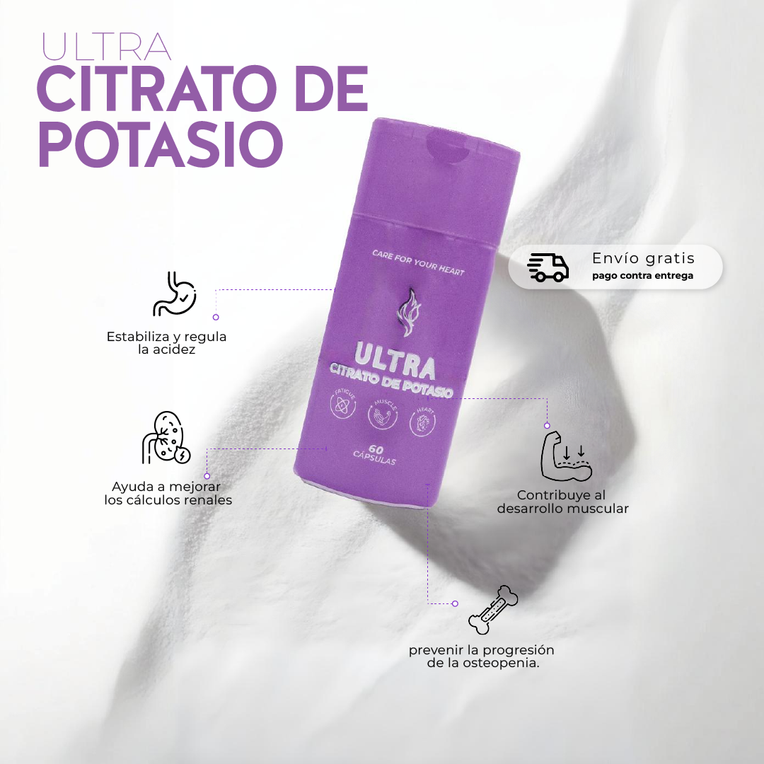 ULTRA CITRATO DE POTASIO x3