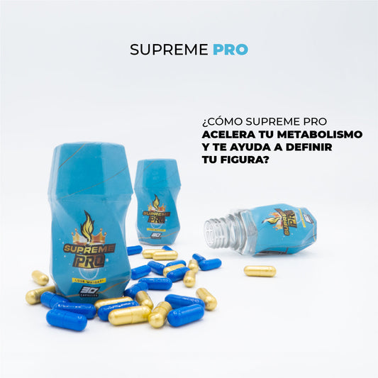 Cómo Supreme Pro acelera tu metabolismo y te ayuda a definir tu figura