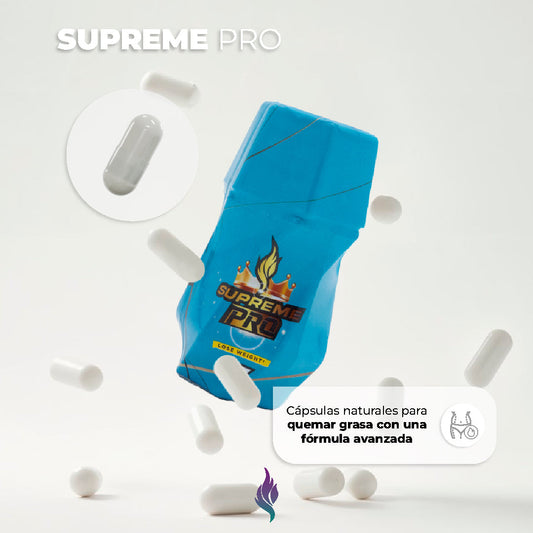 Supreme Pro: Cápsulas naturales para quemar grasa con una fórmula avanzada