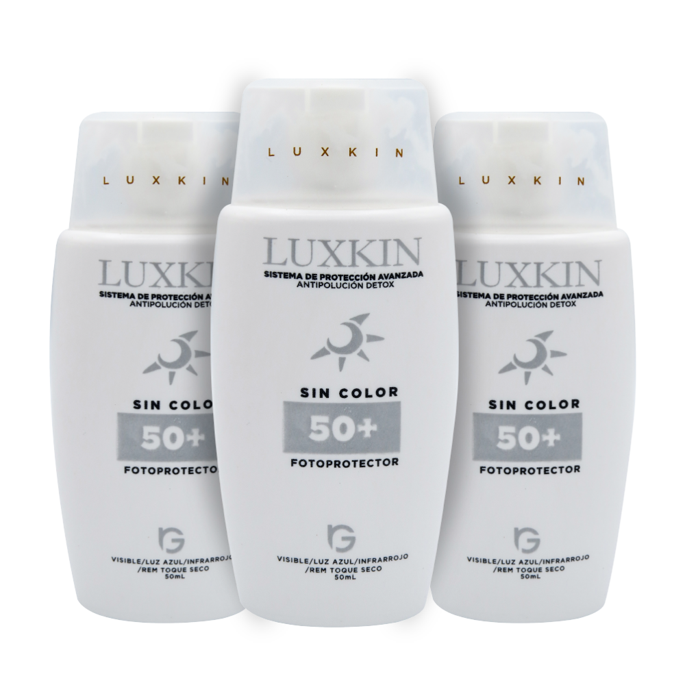 BLOQUEADOR SOLAR SIN COLOR X 3 UND