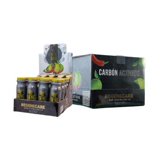 SHOT CARBÓN ACTIVADO