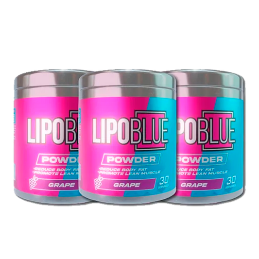 LIPOBLUE POWDER GRAPE TRATAMIENTO 3 MESES